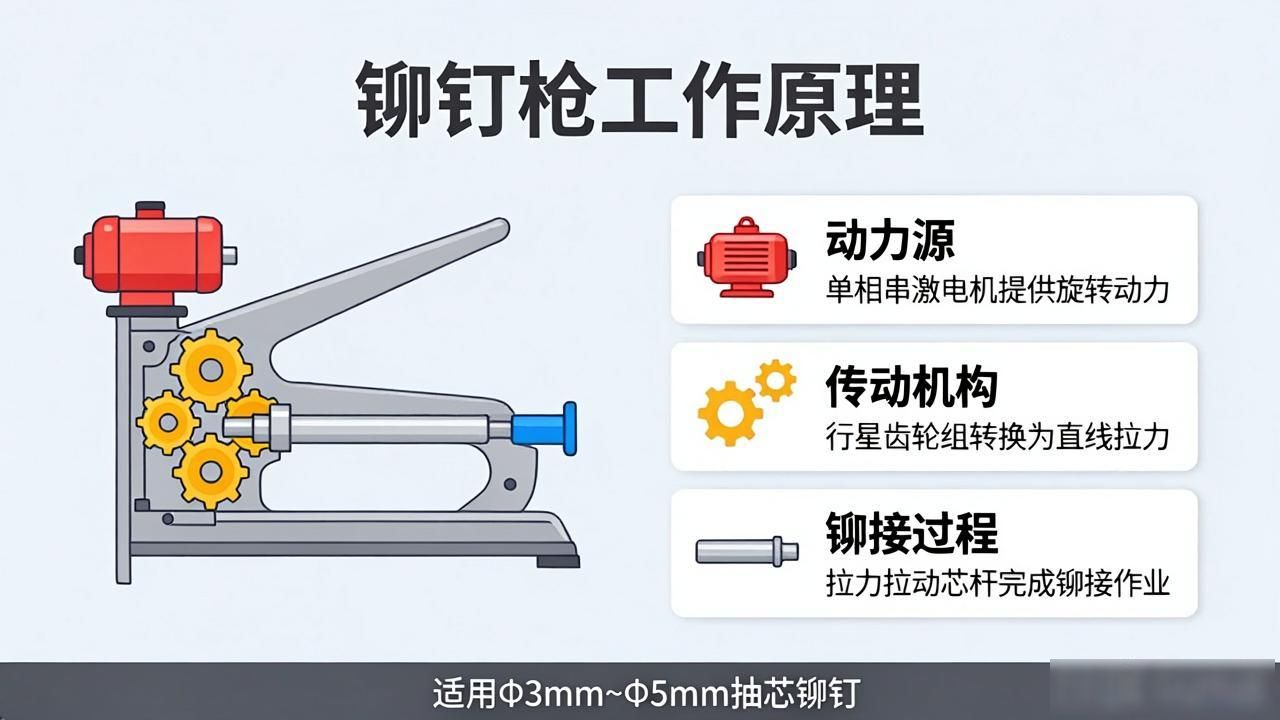 每天认识一种实用工具—铆钉枪-铆焊老刘铆工焊工笔记