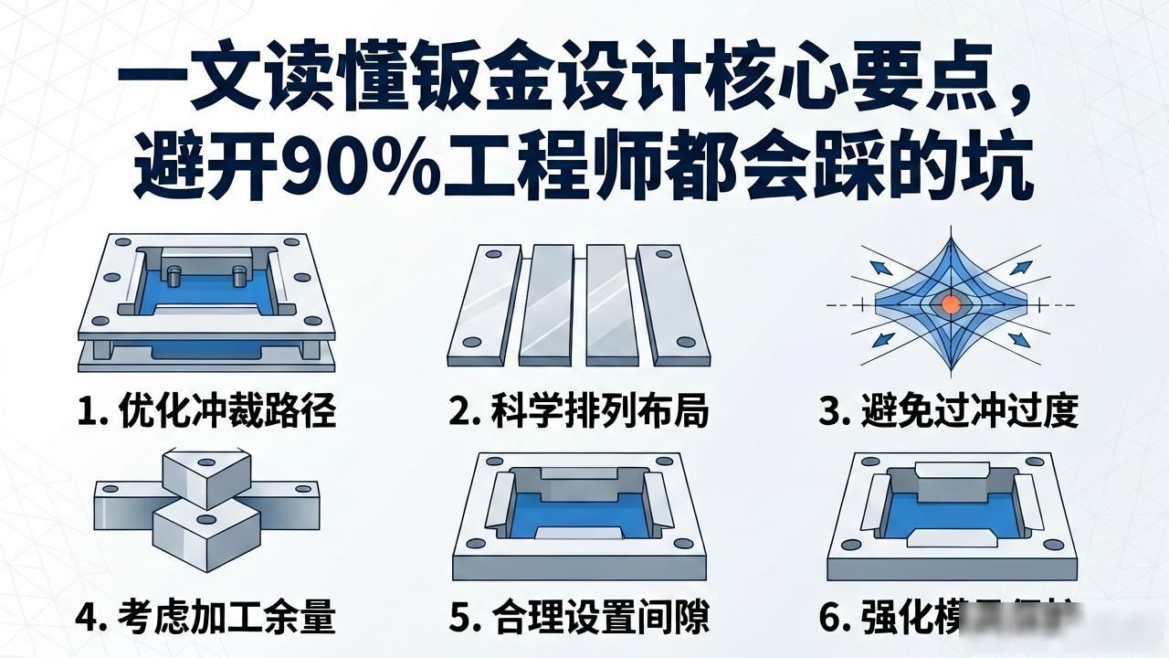 一文读懂钣金设计核心要点,避开90%工程师都会踩的坑-铆焊老刘铆工焊工笔记