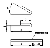 钣金加工展开计算公式与排工序要点_钣金展开计算原理 K 值速查手册_钣金展开平面展开图
