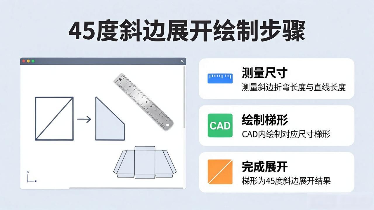 CAD钣金工程图纸_钣金展开平面展开图_手工绘制钣金展开图
