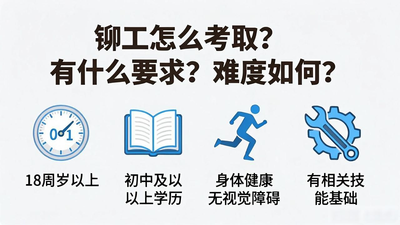 铆工必备的高效工具清单_铆工职业资格证考试难度_铆工培训课程报考要求