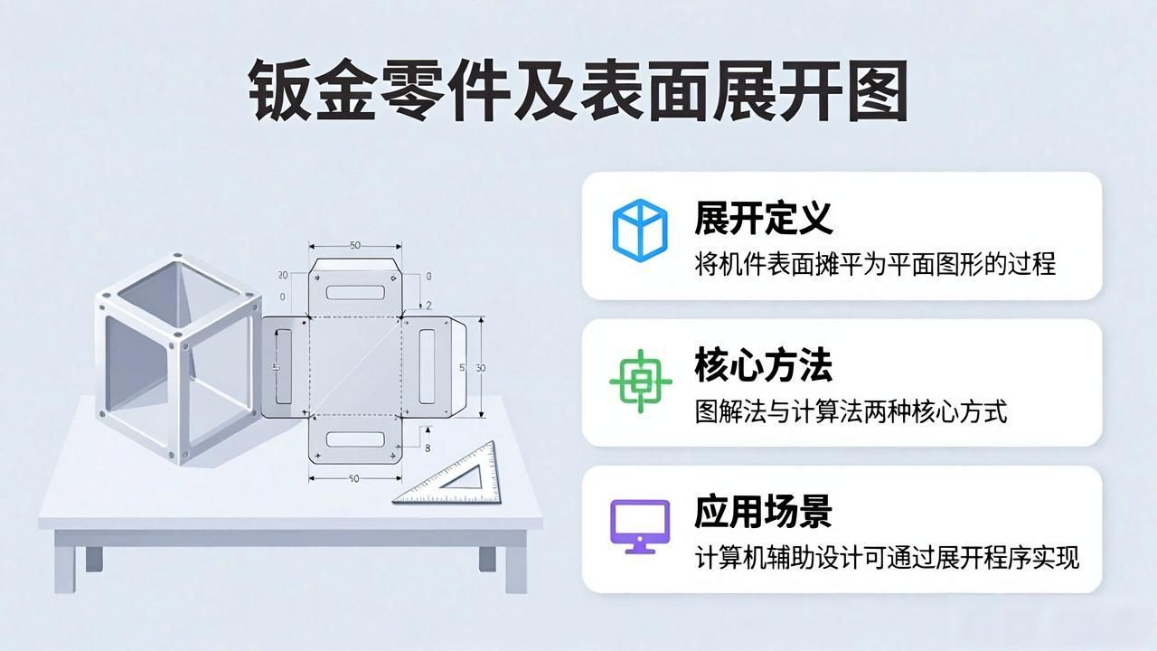 钣金零件及表面展开图-铆焊老刘铆工焊工笔记