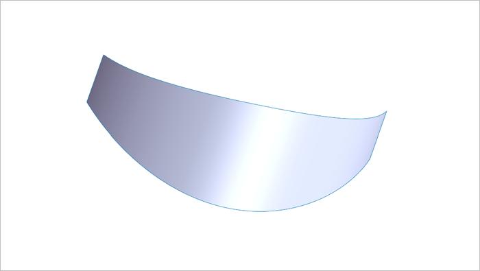 solidworks钣金展开回_SolidWorks曲面剪裁特征_SolidWorks曲面拉伸特征