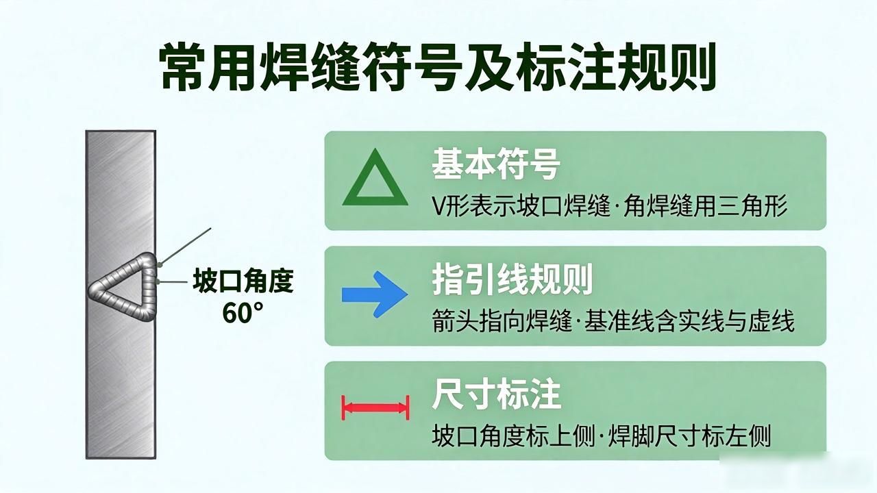 焊缝符号表示法 GB/T 324 焊接符号标注规范 焊接方法代号 GB/T 5185 焊缝尺寸符号标注方法_焊接符号怎么标注
