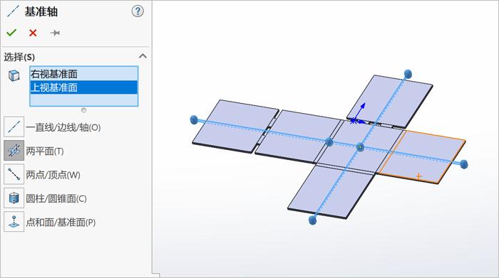 SolidWorks钣金圆周阵列操作_solidworks钣金展开回_SolidWorks钣金拉伸切除特征