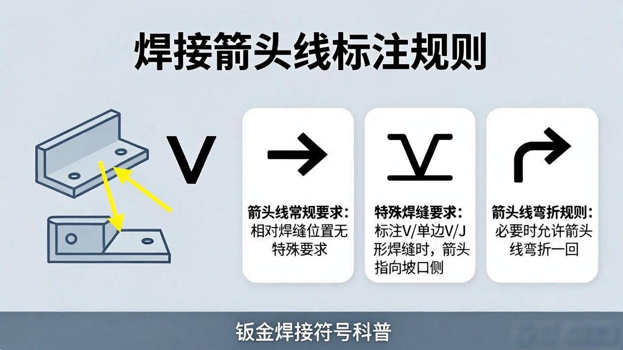 焊接符号描述_钣金件焊接符号_焊缝辅助符号详解