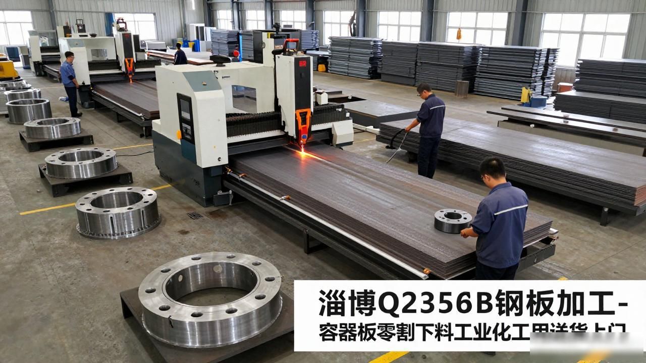 淄博Q235B钢板加工_钢板切割加工_淄博铆焊加工下料厂家