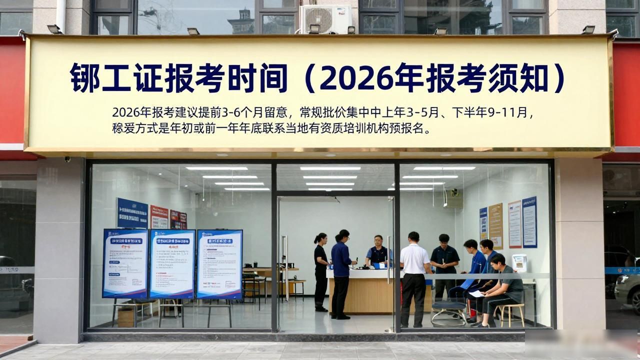 铆工证报考时间（2026年报考须知）-铆焊老刘铆工焊工笔记