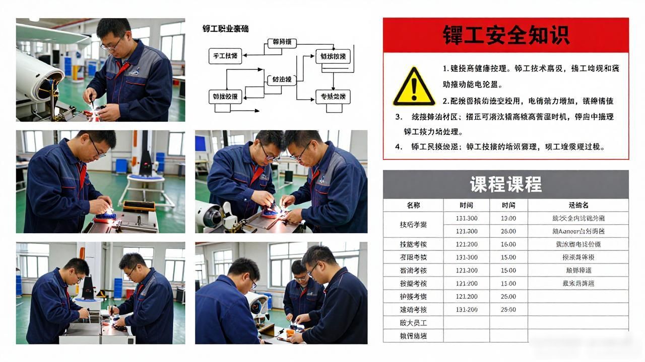 铆工培训大纲-铆焊老刘铆工焊工笔记