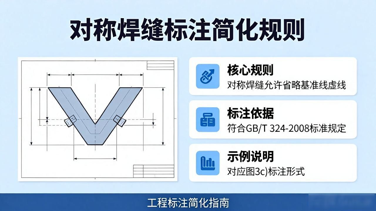 表示焊接面的焊接符号_GB/T 324-2008焊缝符号表示法_焊缝符号标注方法