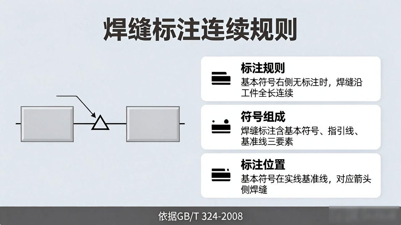 GB/T 324-2008焊缝符号表示法_表示焊接面的焊接符号_焊缝符号标注方法