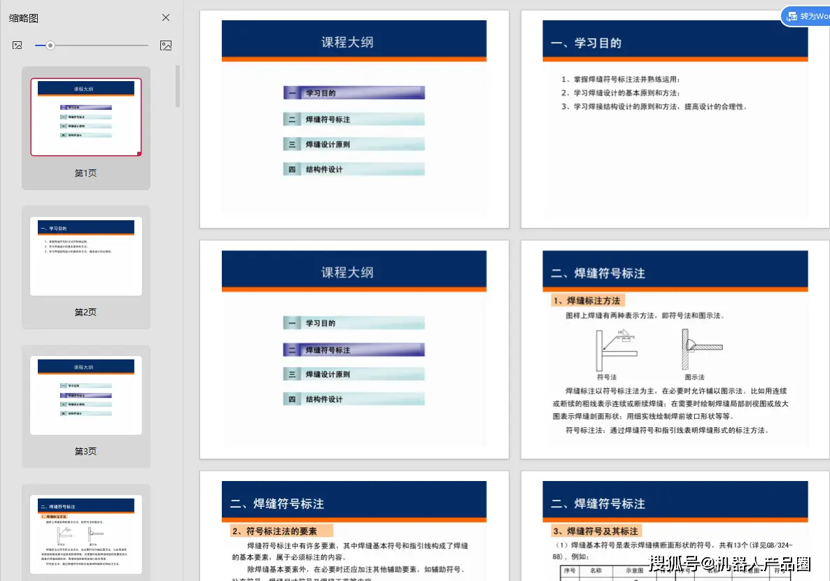 GB/T 324-2008焊缝符号表示法_焊缝符号标注方法_表示焊接面的焊接符号