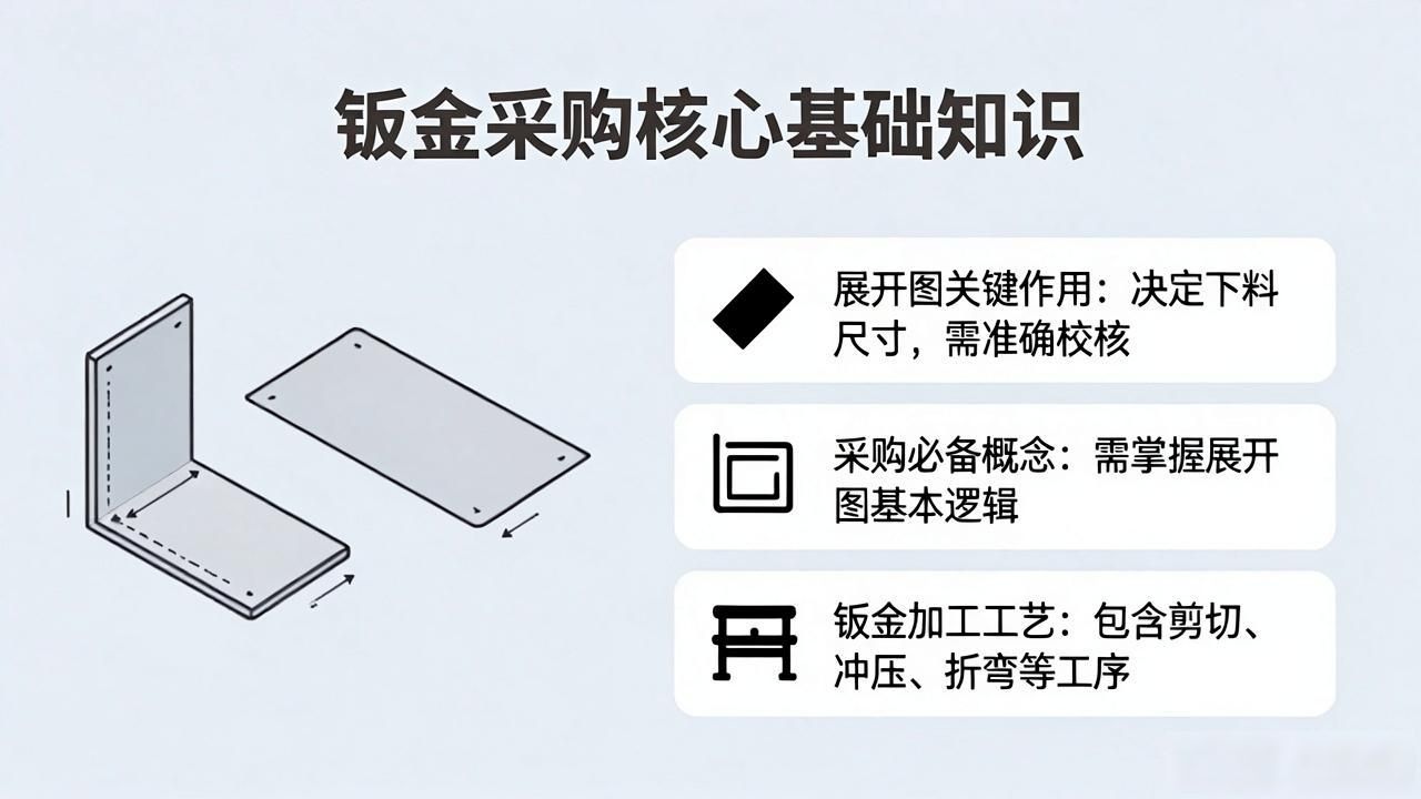 钣金图纸怎么看？采购需要掌握哪些基础知识？-铆焊老刘铆工焊工笔记