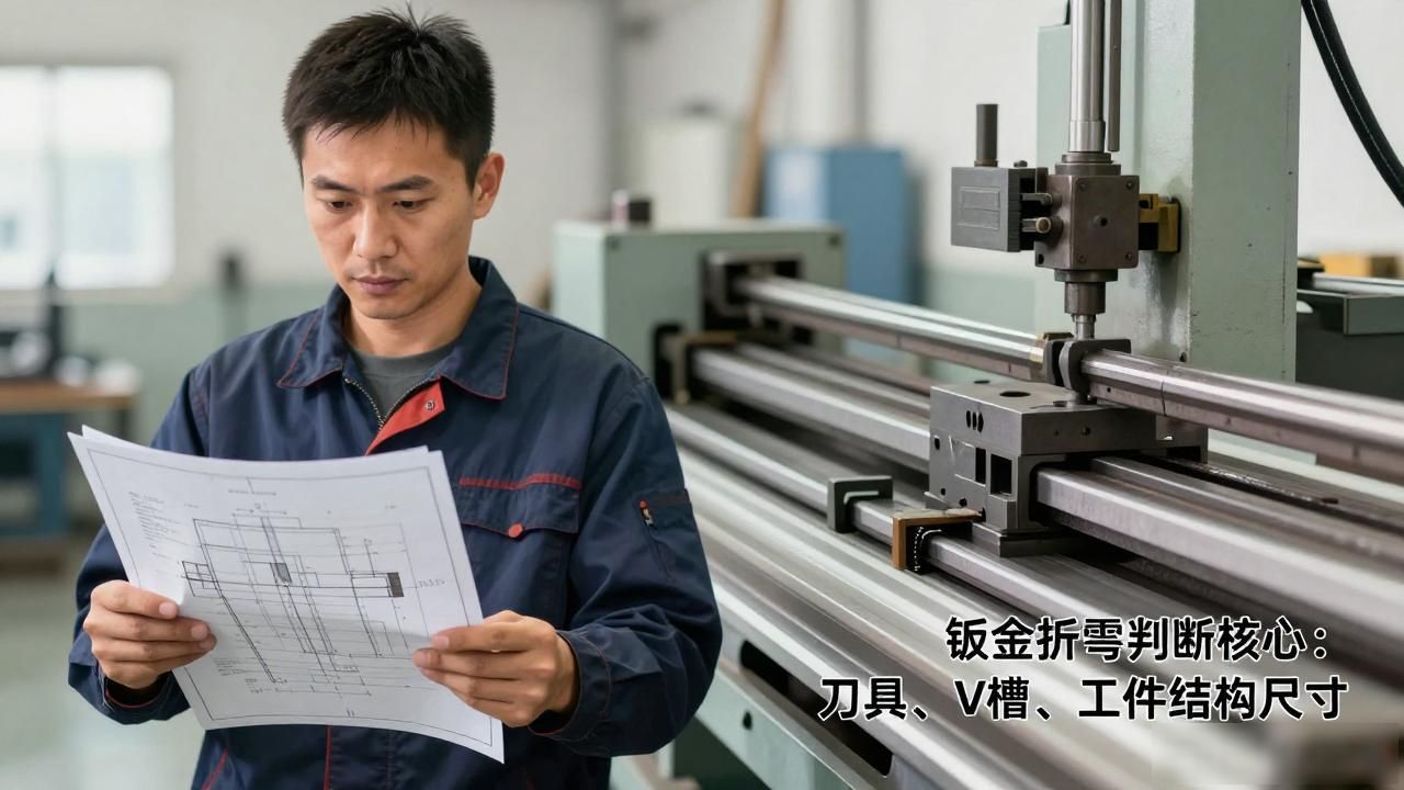 钣金折弯怎么从图纸上判断工件能不能折？大师傅都不教的几点核心技巧-铆焊老刘铆工焊工笔记