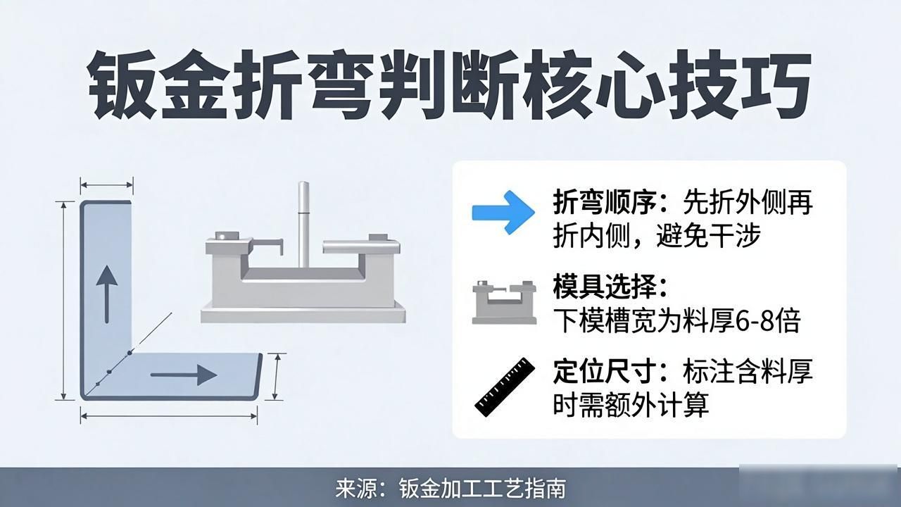 折弯师傅看图纸技巧_钣金折弯图纸绘制_看钣金展开图纸