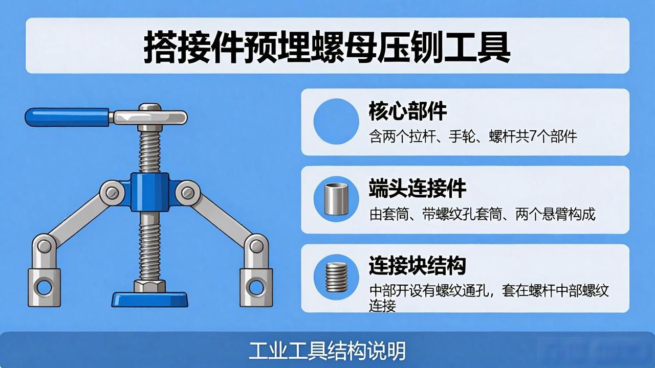预埋螺母专用压铆工具_单侧操作压铆设备_专业压铆工具推荐