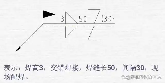 焊接符号所有_焊接符号标注方法_钢结构焊缝符号含义
