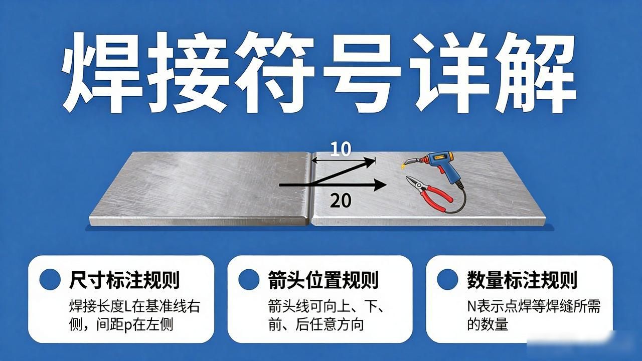 焊接符号大全(详解)-铆焊老刘铆工焊工笔记