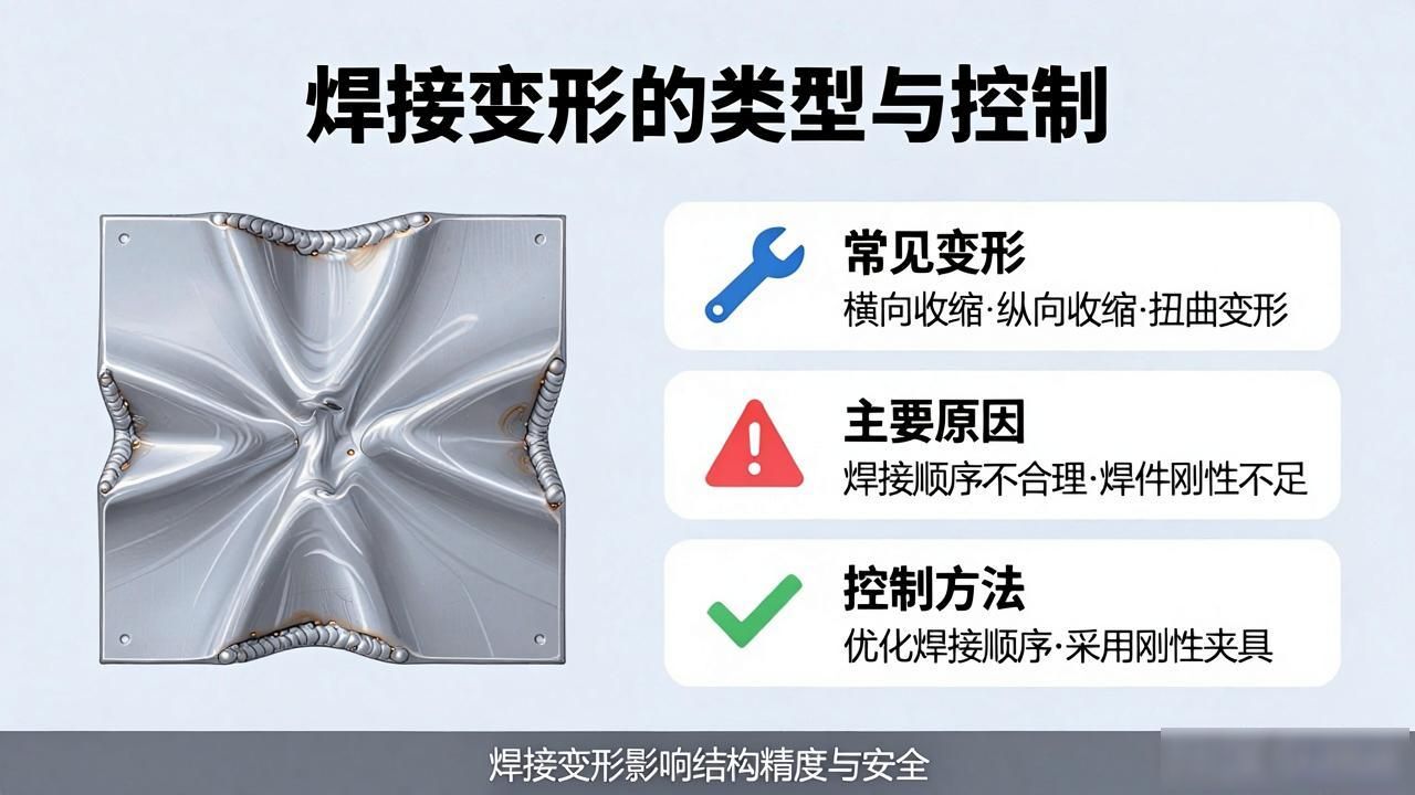 焊接件的火焰矫正_焊接变形形成机理_焊接变形分类