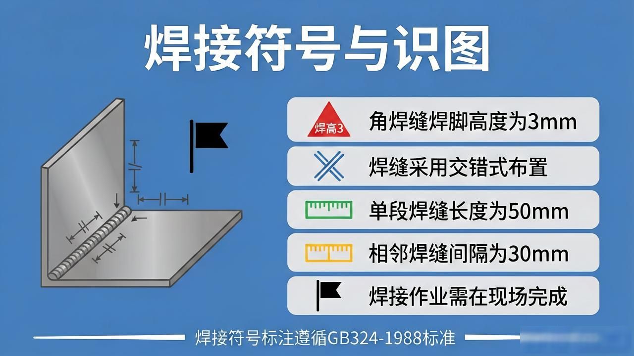 焊接符号和焊接代码_焊缝尺寸符号_T形接头