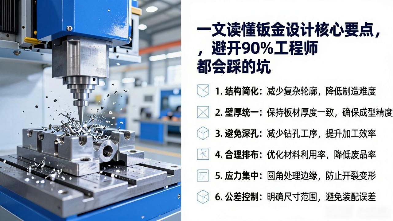 一文读懂钣金设计核心要点,避开90%工程师都会踩的坑-铆焊老刘铆工焊工笔记
