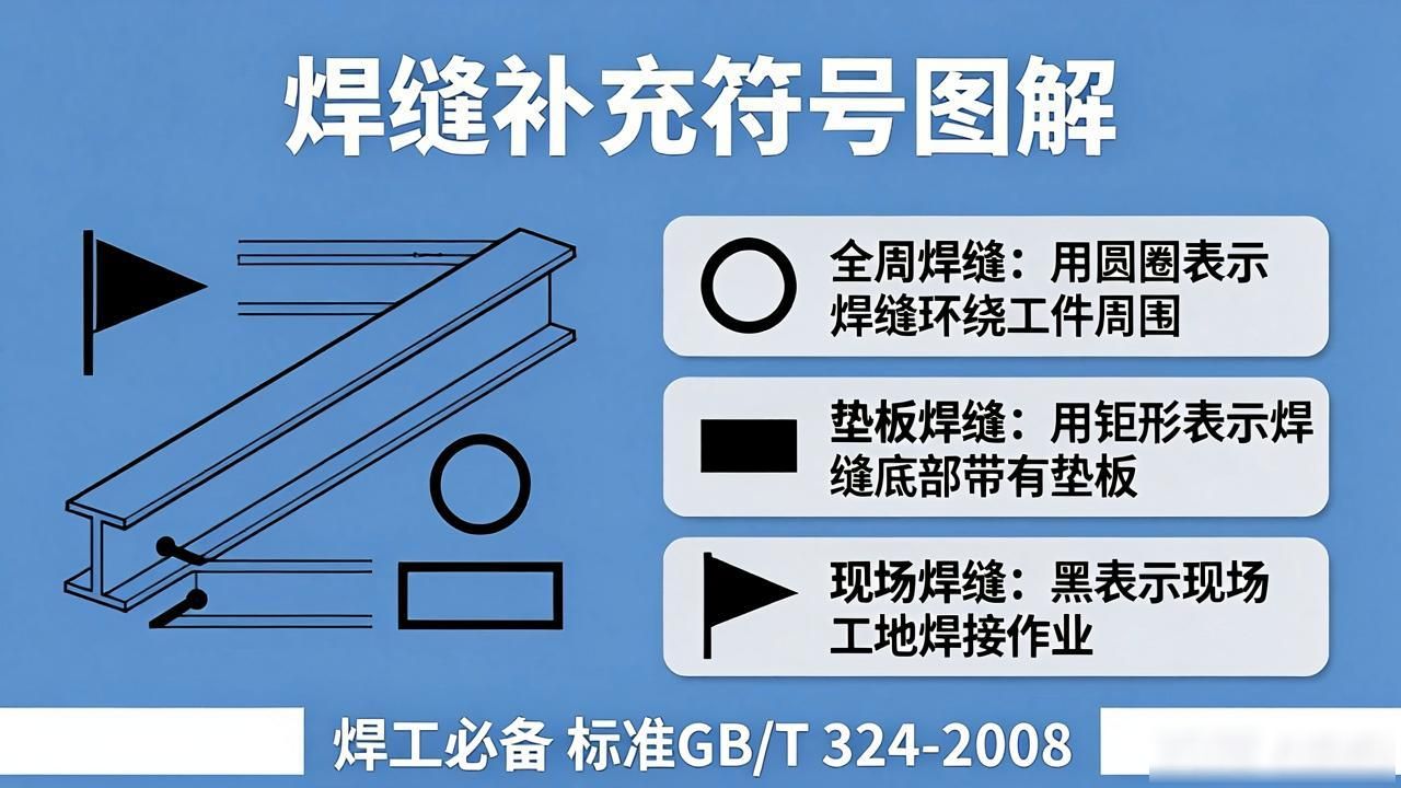 焊缝符号标注方法_焊缝符号组成_焊接符号和焊接代码