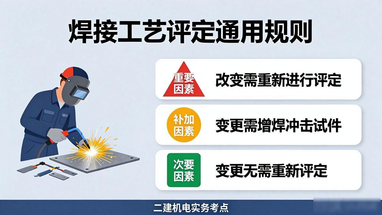 焊接工艺规程及评定的一般原则_二级建造师机电工程管理与实务 焊接工艺评定 规范要求