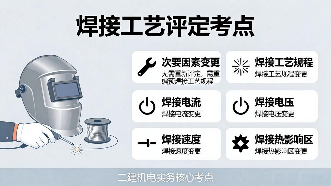 焊接工艺规程及评定的一般原则_二级建造师机电工程管理与实务 焊接工艺评定 规范要求