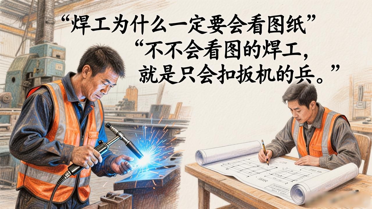 常用焊接图纸符号_焊工识图培训_焊工看图纸技巧