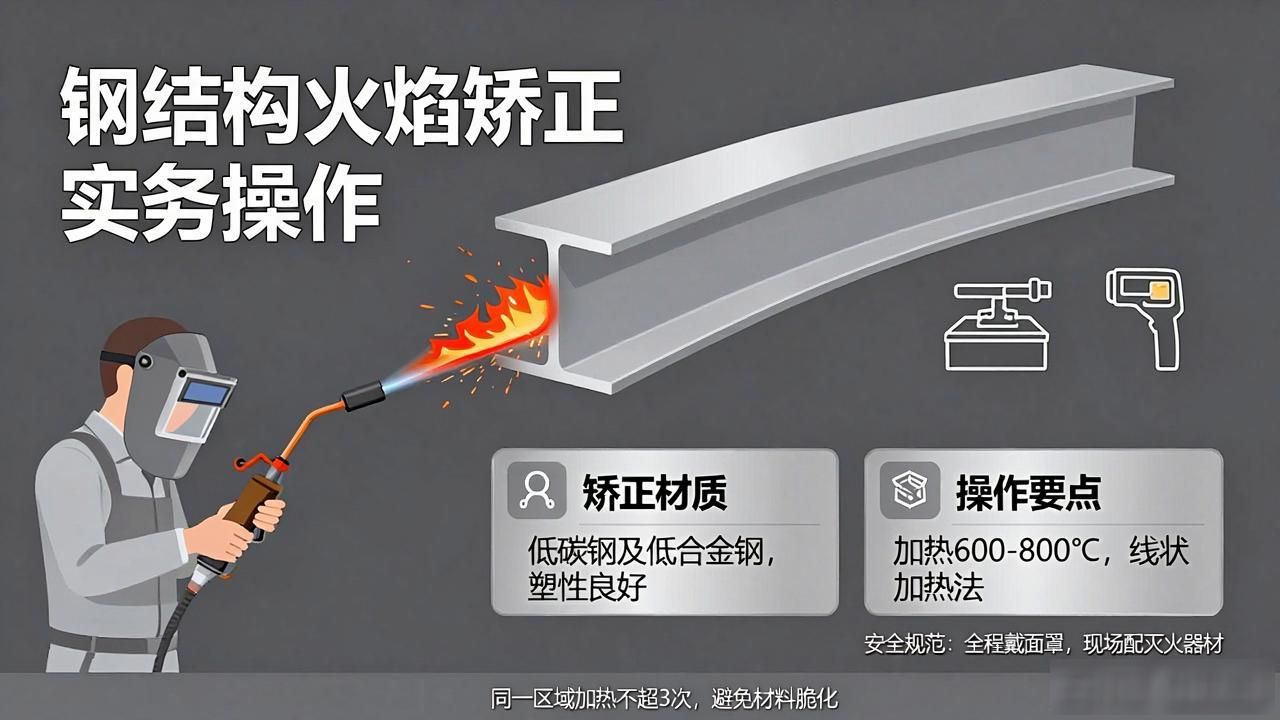 高强钢板火焰矫正图片_火焰矫正原理_火焰矫正常用方法及温度控制