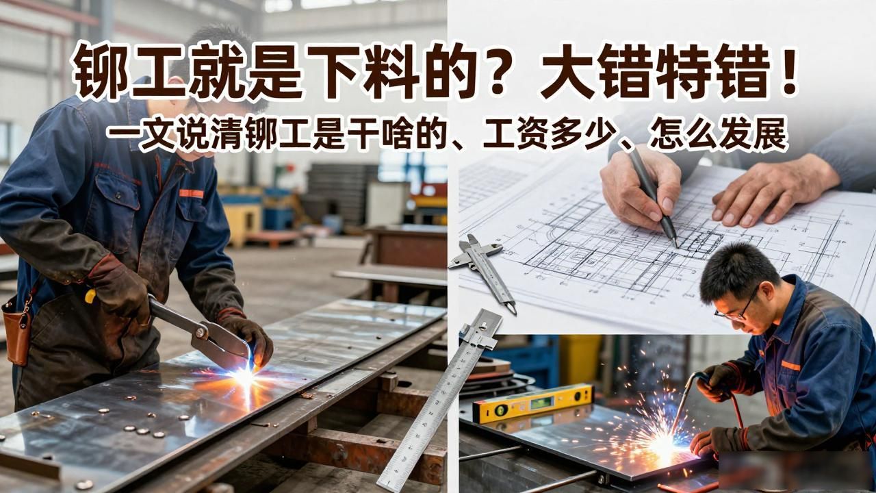 铆工就是下料的？大错特错！一文说清铆工是干啥的、工资多少、怎么发展-铆焊老刘铆工焊工笔记