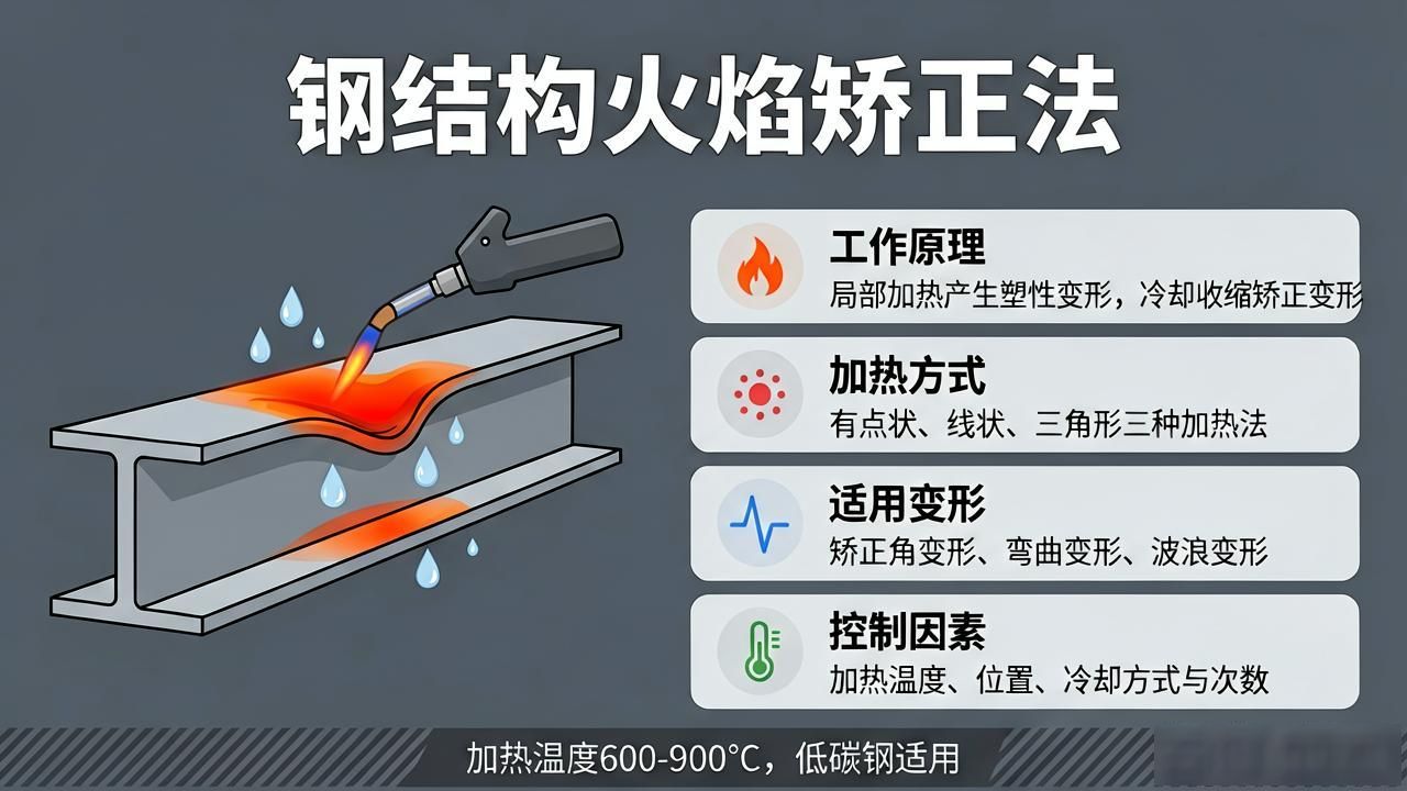 钢结构构件变形的矫正-铆焊老刘铆工焊工笔记