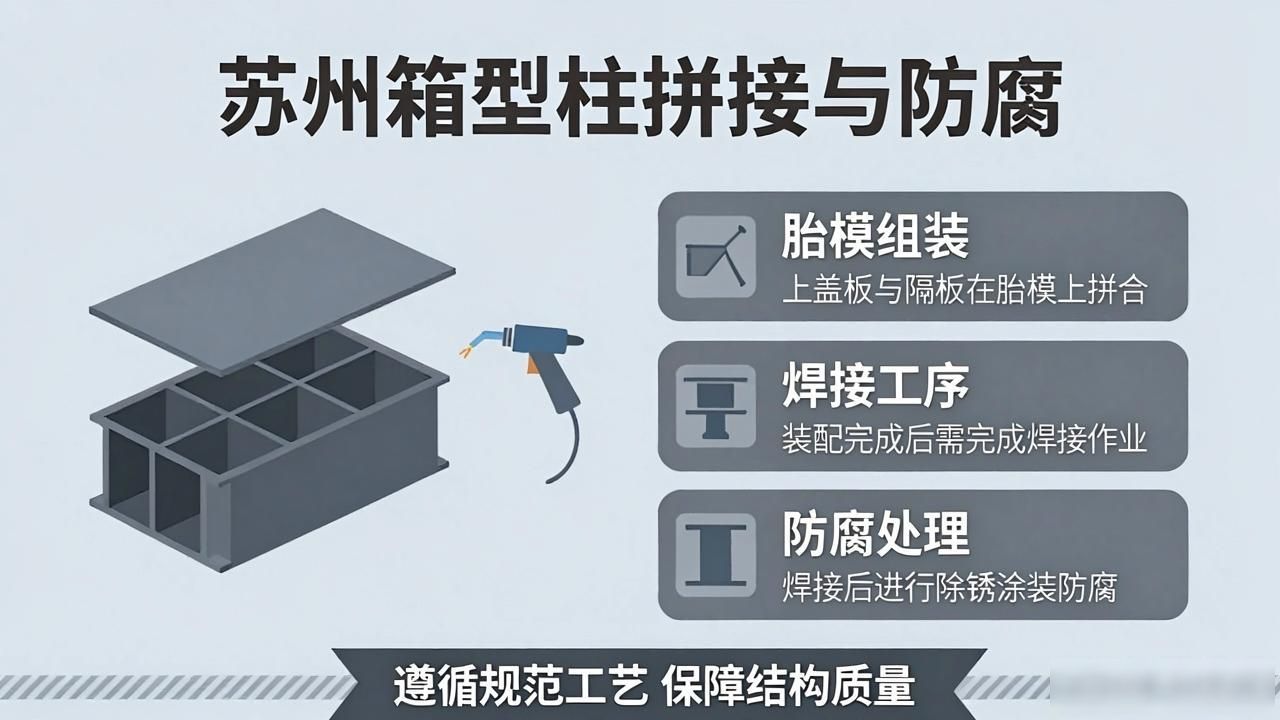 箱形柱加工制作_箱形柱扭曲火焰矫正_箱形柱焊接工艺