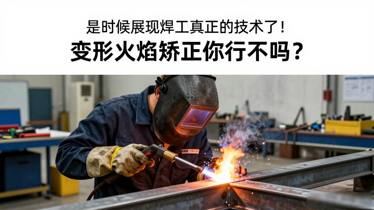 H型钢柱梁撑火焰矫正方法_h型钢变形火焰矫正_钢结构焊接变形矫正