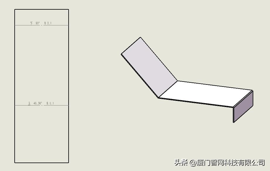 solidworks钣金展开变成线_SOLIDWORKS钣金折弯注释显示隐藏方法_SOLIDWORKS钣金展开图折弯线显示隐藏