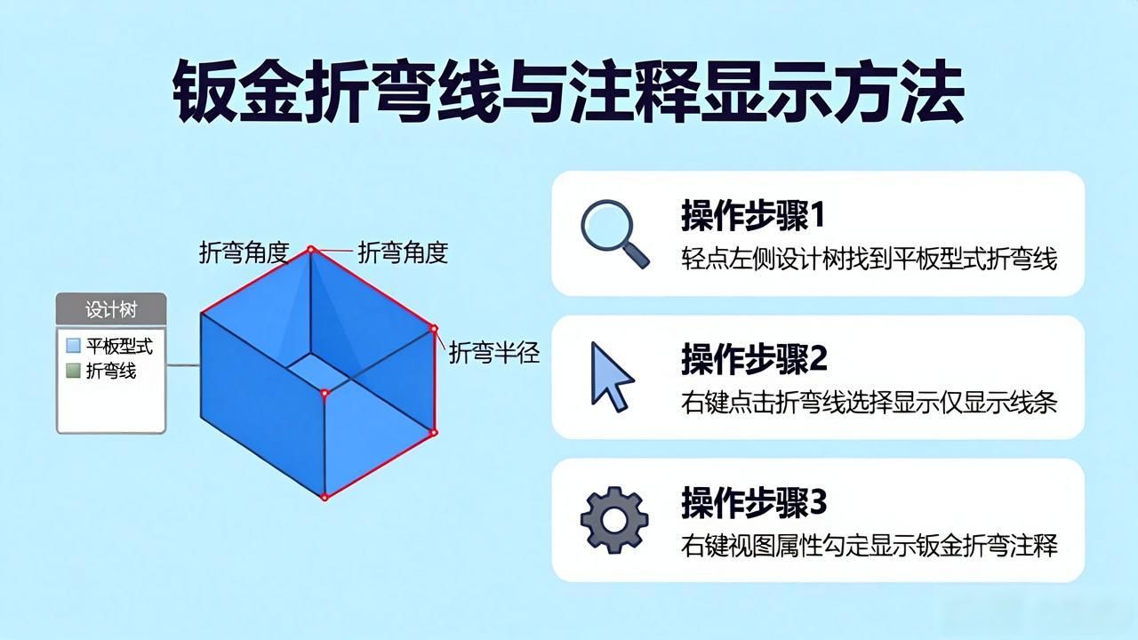 solidworks钣金展开后_solidworks钣金展开教程_solidworks钣金工程图展开设置