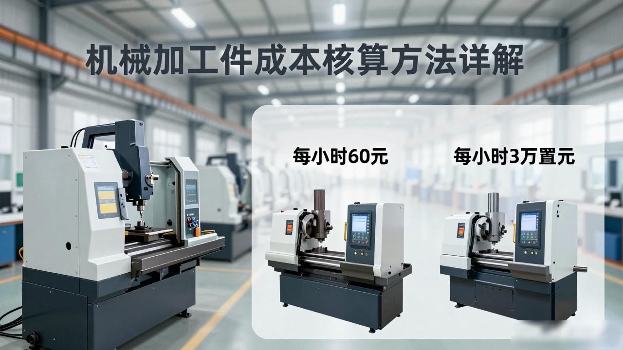 机械加工件成本计算方法详解_机械加工件成本核算方法_金属零件加工成本核算方法