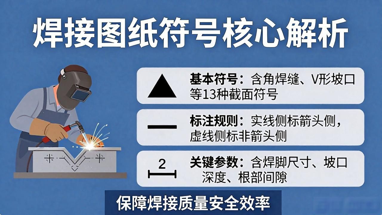 关于焊接符号_坡口符号标注_焊接图纸符号解读
