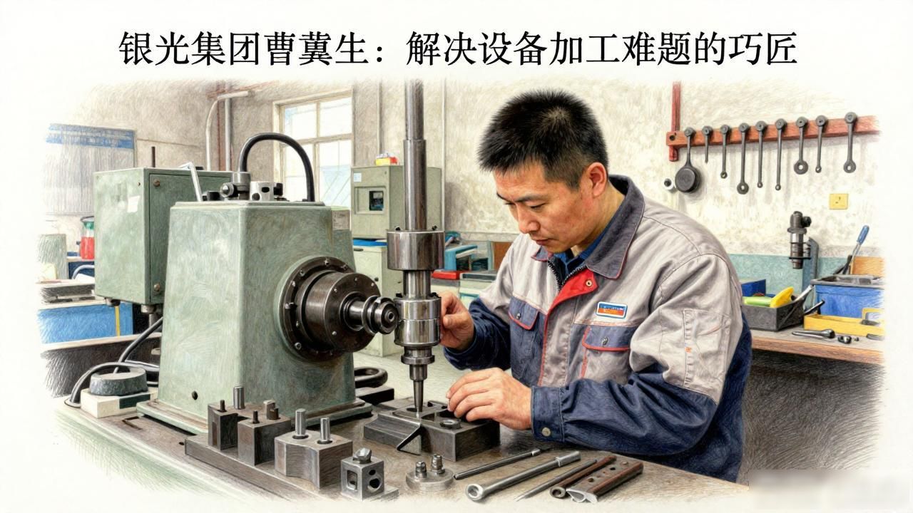 银光集团曹冀生：解决设备加工难题的巧匠-铆焊老刘铆工焊工笔记