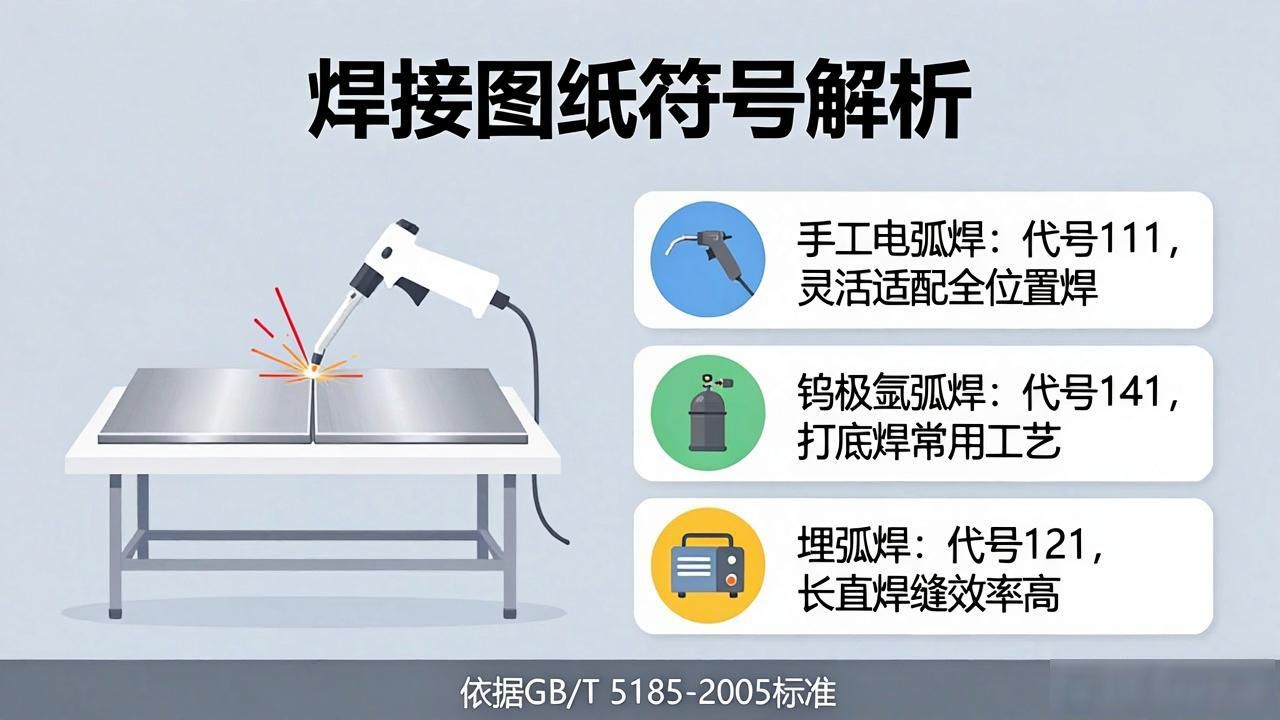 焊接图纸符号解析，不做焊工也要收藏起来-铆焊老刘铆工焊工笔记