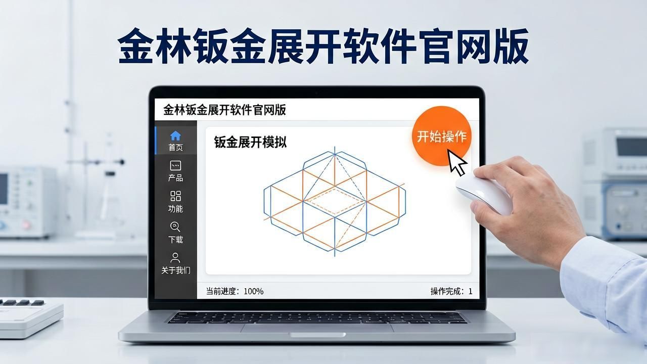 金林钣金展开软件_钣金展开官网_钣金展开图设计软件