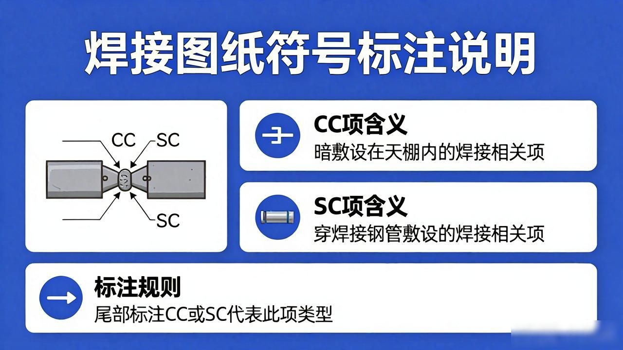 焊接符号题库_焊接符号标注方法_钢结构焊缝符号含义