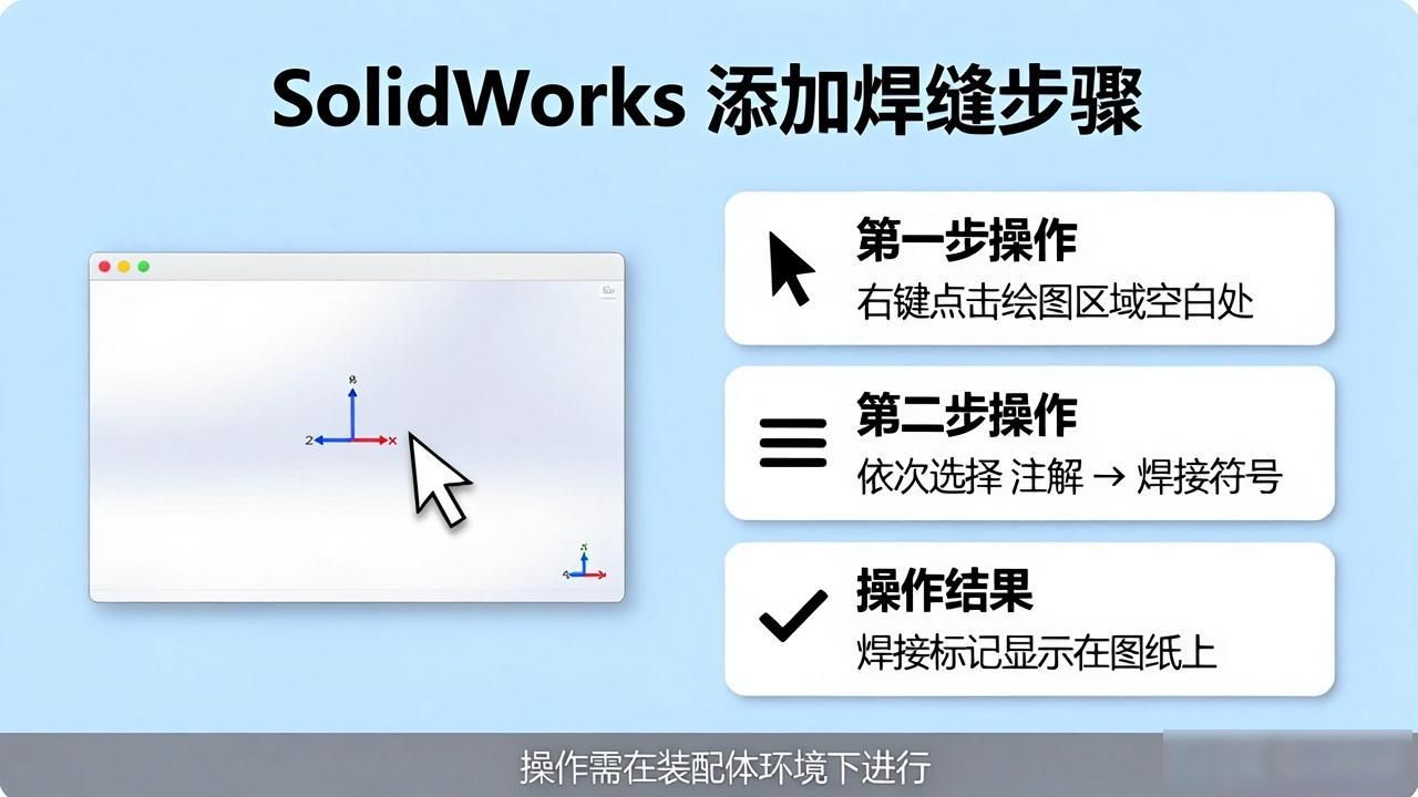 solidworks添加焊缝-铆焊老刘铆工焊工笔记