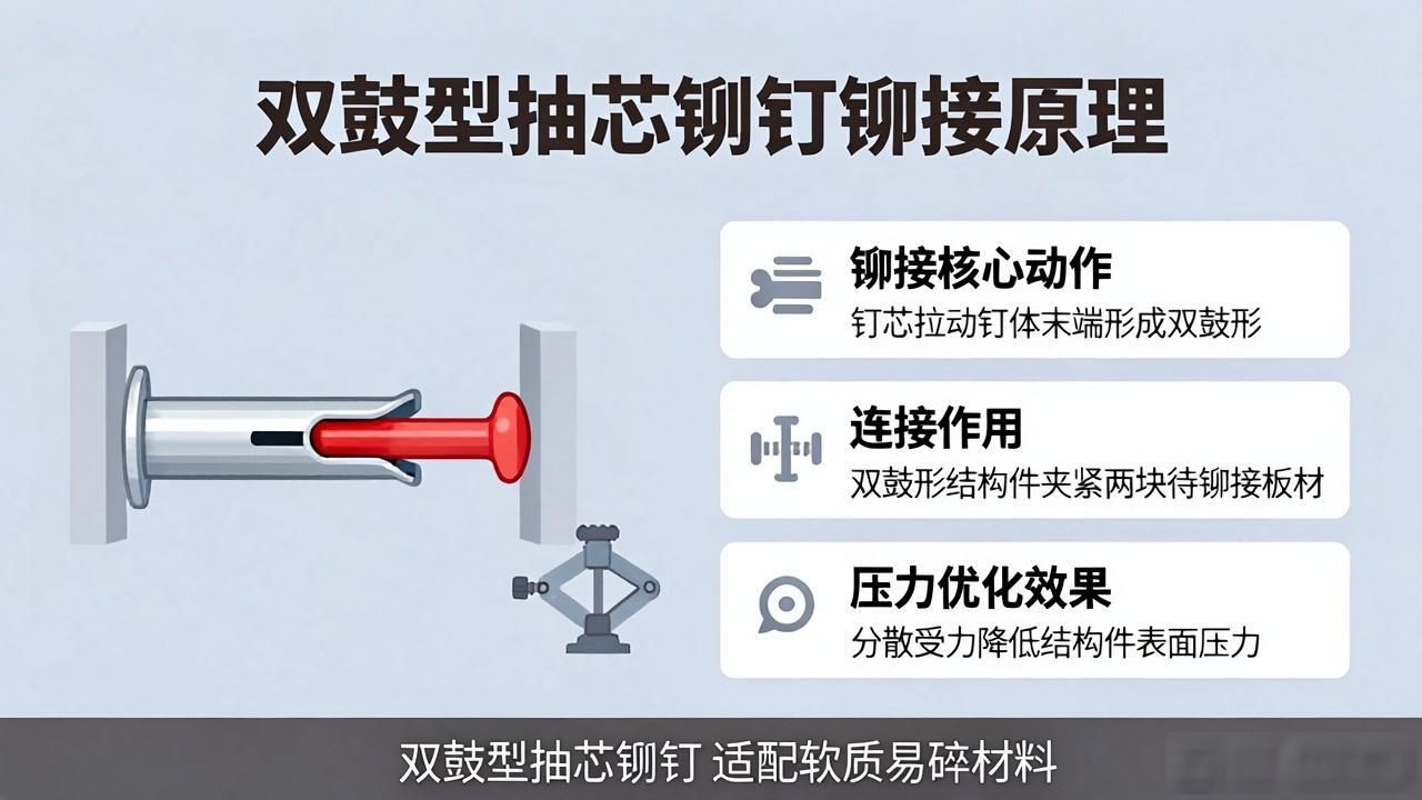 铆钉枪铆接盲铆钉骤_铆钉枪盲拉钉过程_铆钉焊铆加工