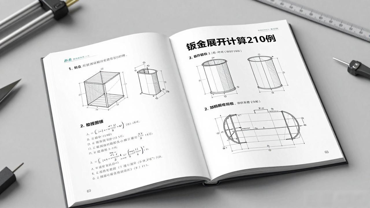 现代计算工具如何简化钣金展开：几本推荐书籍-铆焊老刘铆工焊工笔记