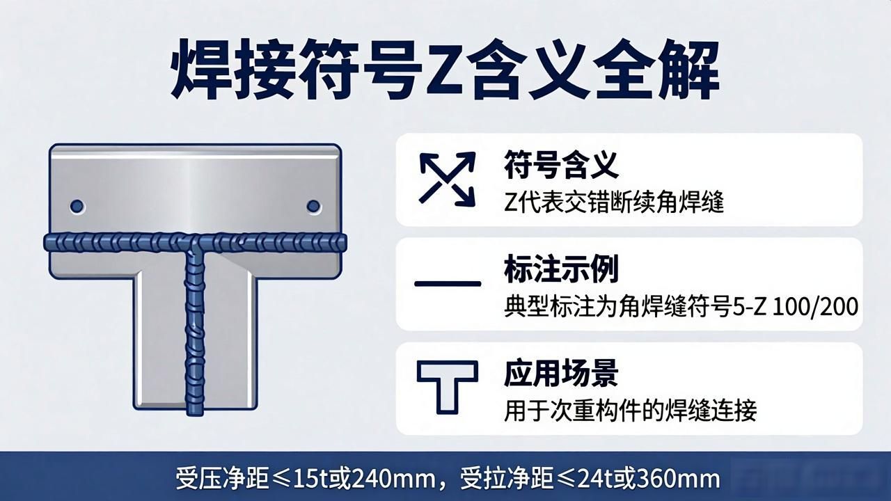 焊接符号“Z”含义全解：什么是交错焊接？（深度解析）-铆焊老刘铆工焊工笔记