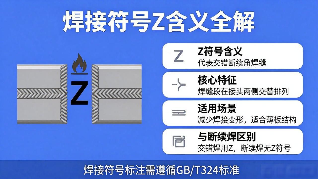 焊接符号Z含义_交错焊接标注方法_焊接符号G什么