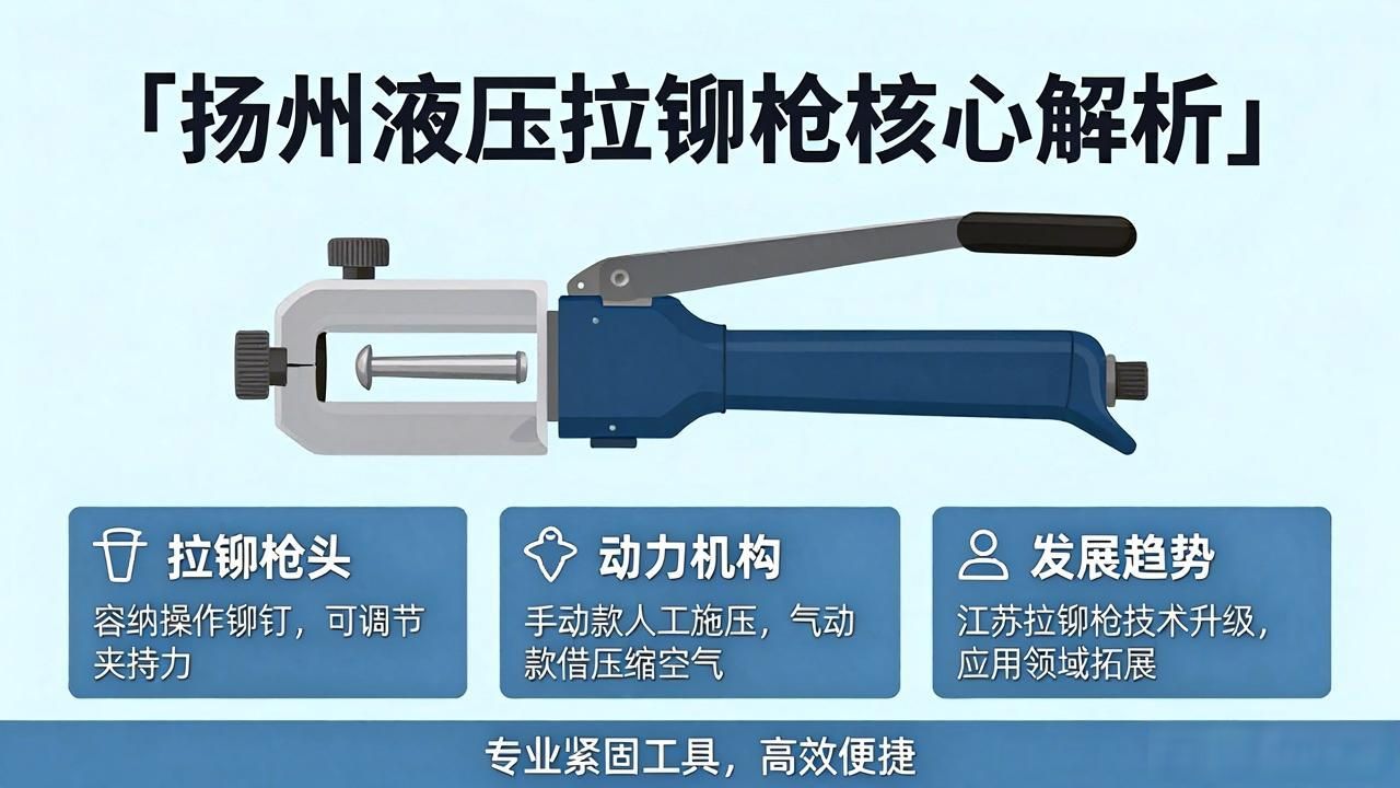 矿用液压拉铆工具_拉铆枪节省空间成本_拉铆枪可拆卸性优势