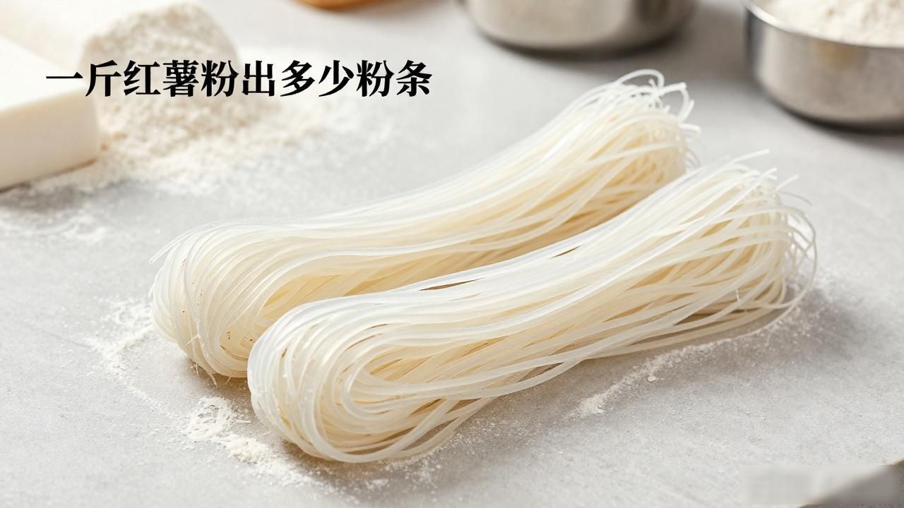 一斤红薯粉出多少粉条 一斤红薯粉能制作多少粉条？-铆焊老刘铆工焊工笔记