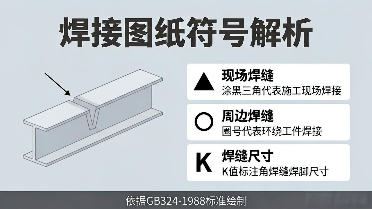 薄板焊接的焊接符号_焊接符号标注实例及方法_焊接图纸符号解析